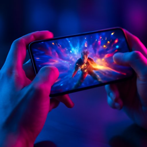 x599 mobile device settings screen